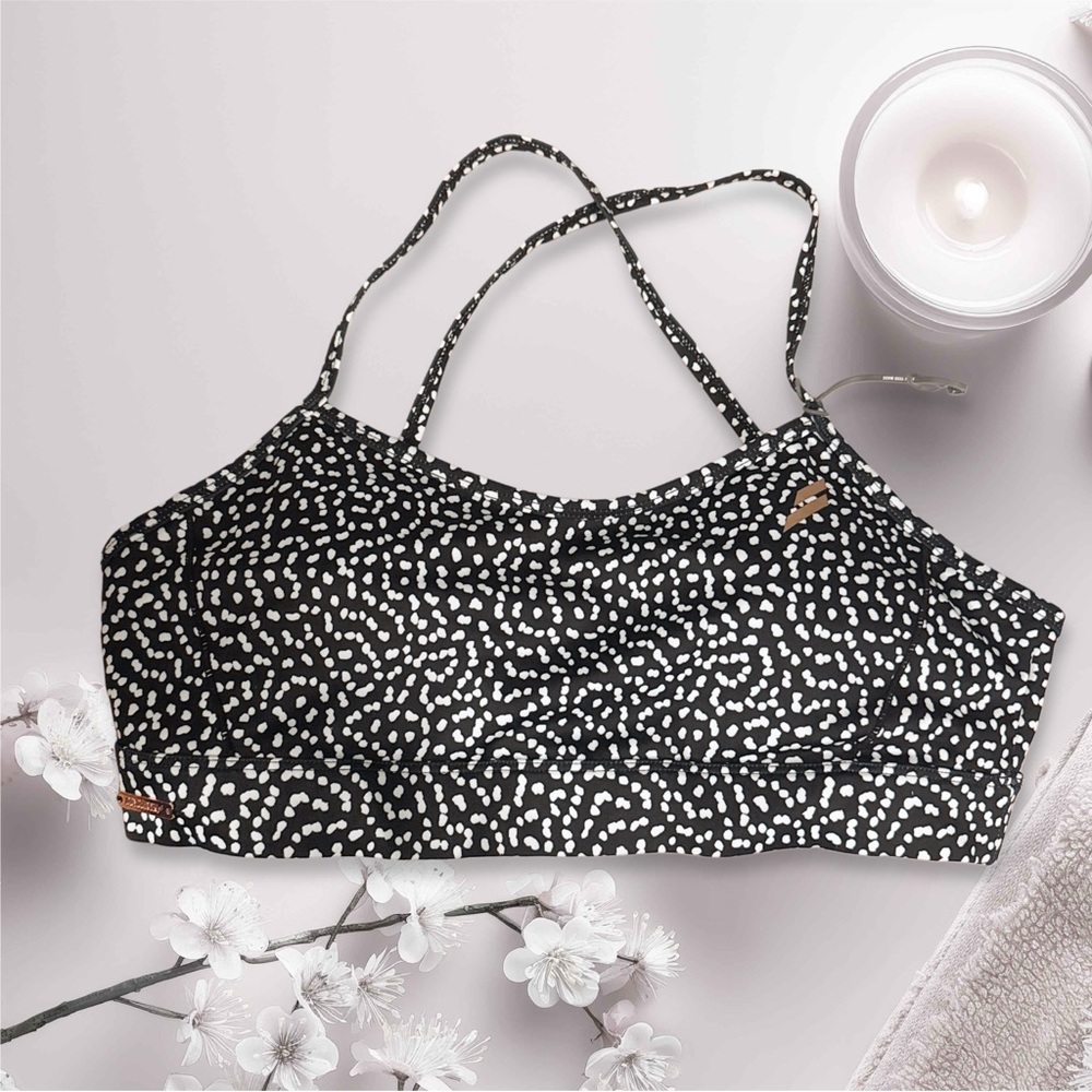 DOYOUEVEN Black and White Patterned Bandeau